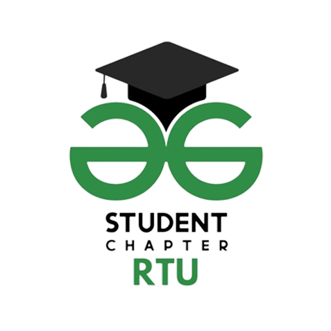 GFG Student Chapter RTU Kota logo
